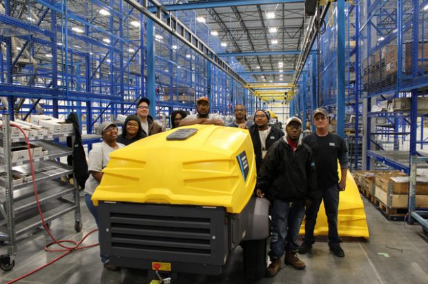 Atlas Copco rolls out first product at new Rock Hill plant