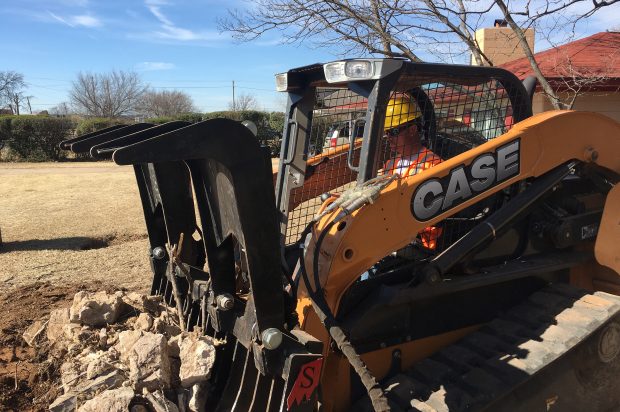 OCT Equipment Donates Case CTL and Excavator to Home Demolition to help Korean War vet