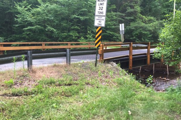 Quincy Township, Pennsylvania Wins 2017 Dire States Grant for Rehab of Old Forge Bridge