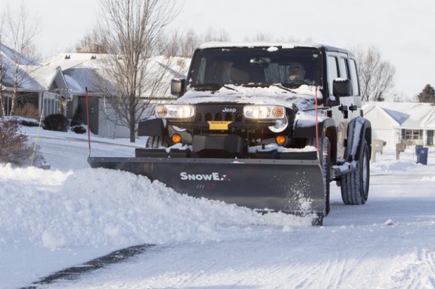 SnowEx Scrape Maxx Adds Downforce Ability to Existing SnowEx Truck Plows