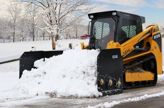 New 10-foot EDGE oscillating snow push