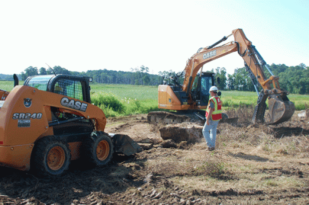 Case, Folcomer Equipment and Groff Tractor Work with Team Rubicon to Improve Natural Habitats at Blackwater National Wildlife Refuge