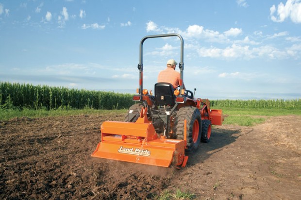 Interesting implements and attachment systems for utility tractors