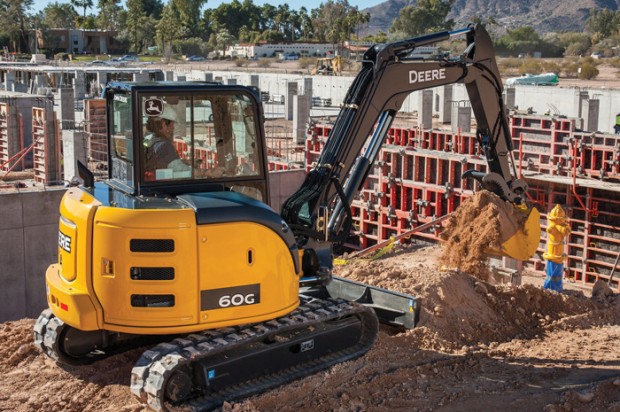 John Deere Compact Excavators — 2014 Spec Guide