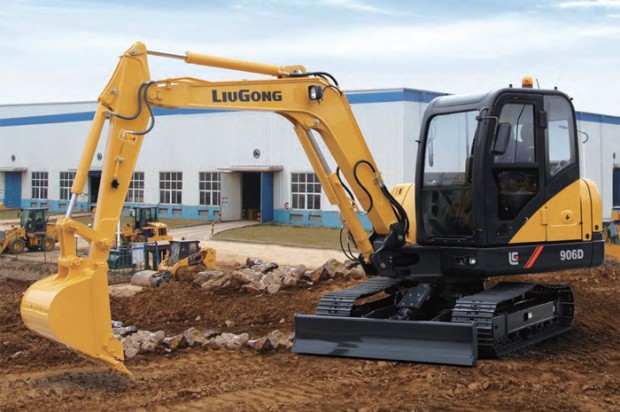 LiuGong Mini Excavators — 2014 Spec Guide