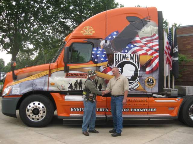 The journey to Washington, D.C., began with a send-off ceremony at the plant at 7:00 a.m. Friday, May 27, and included guest speakers and local dignitaries. 
