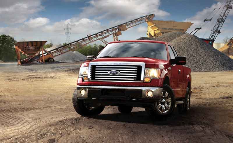 This is how we picture you and your future crews using the new 2011 Ford F-150 in the near future. 