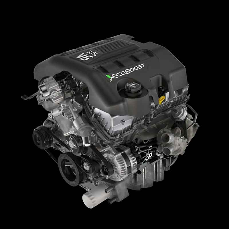 Headlining that engine lineup is the uniquely named EcoBoost, which Ford says will deliver an unbeatable combination of best-in-class towing (11,300 lbs), payload (3,060 lbs) and torque (420 lb-ft), while giving customers the fuel economy of a V6.