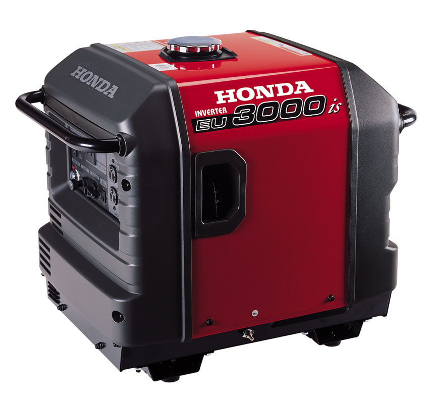 Unlike the racing motors at Talladega Superspeedway, all Honda generators are powered by Honda four-stroke engines that make these generators among the world’s quietest.  Honda generators for typical residential use average 68 -72 decibels (dB).