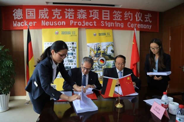 Wacker Neuson Plans to Open a New Factory in China