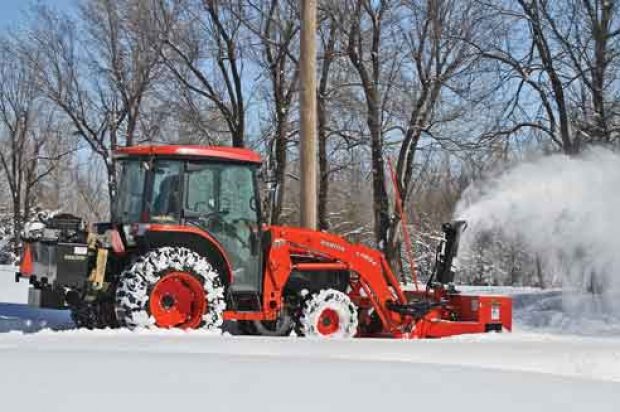 Implements of Winter: Your Compact Tractor Was Made for Snow Removal