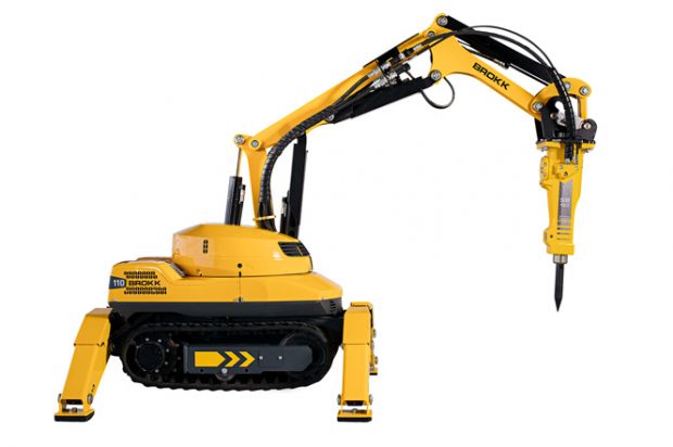 Details on the New Brokk 110 Remote-Controlled Demolition Machine