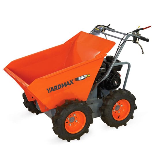 Yardmax Rolls Out New Family of Power Wheelbarrows and Trackbarrows