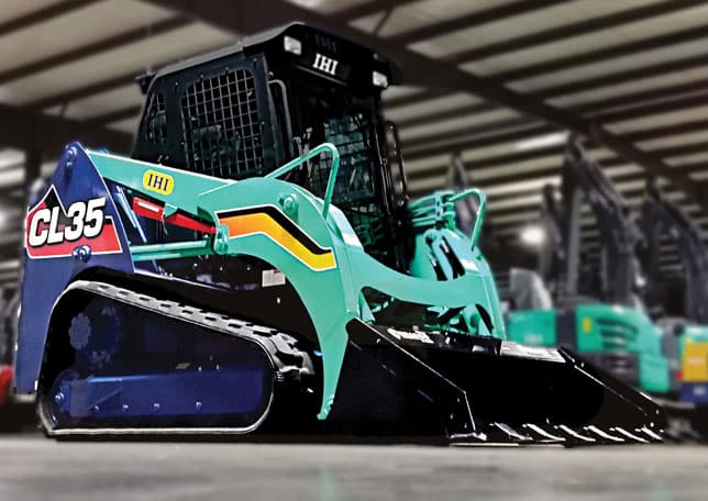 Pala cingolata compatta KATO CL35 Ihi-track-loader