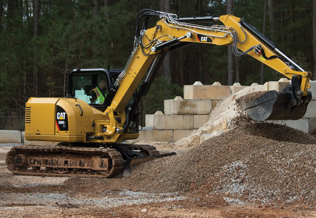 Caterpillar Compact Excavators Summarized 17 Spec Guide Compact Equipment Magazine