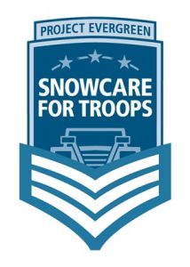 Snowcare for Troops logo
