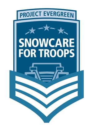Snowcare for Troops logo
