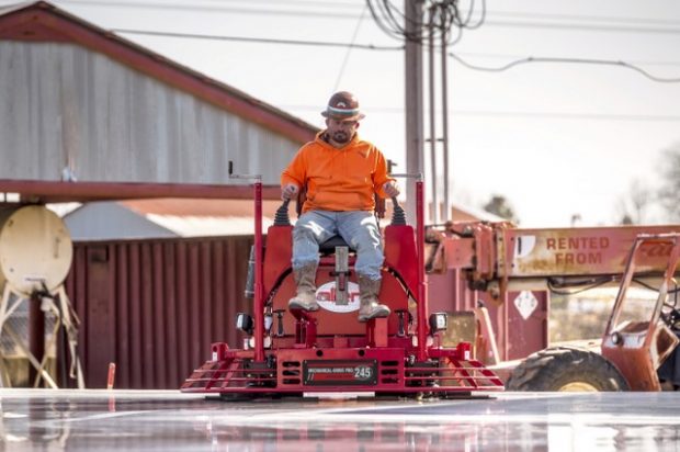Allen Engineering Introduces the New MP245 Mechanical Pro Riding Trowel