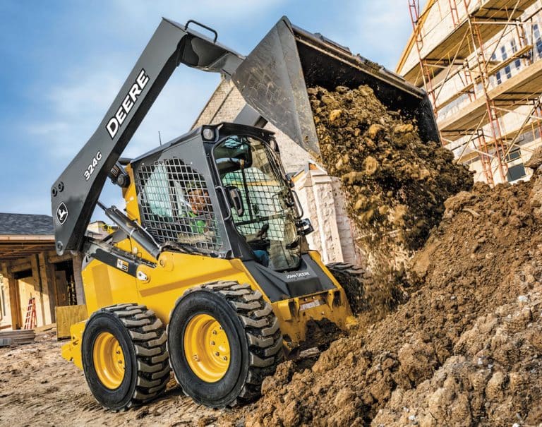 John Deere Skid Steers Summarized — 2018 Spec Guide Compact Equipment Magazine