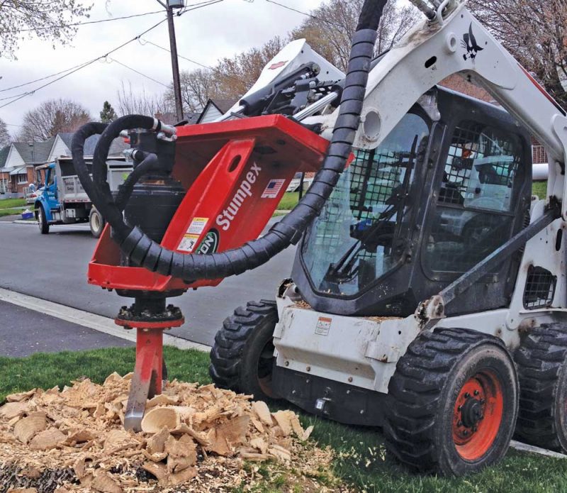 Rise and Grind Find the Right Skid Steer/Track Loader Stump Grinder