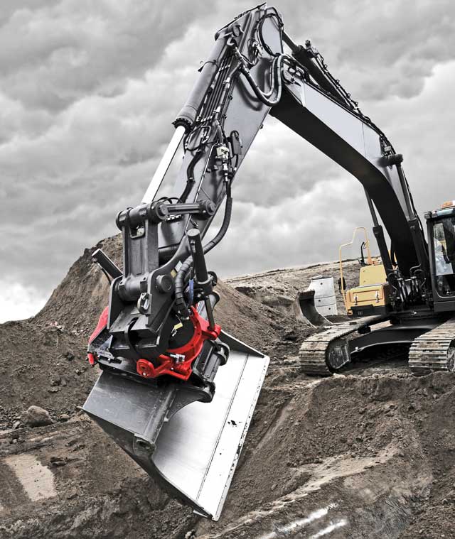 Excavator Dexterity Tilt And Tiltrotator Couplers Enhance Flexibility Accuracy And Efficiency Compact Equipment Magazine