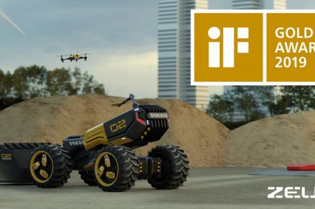 The Futuristic Construction Concept Vehicle Toy from Volvo CE and LEGO Wins a Design Award