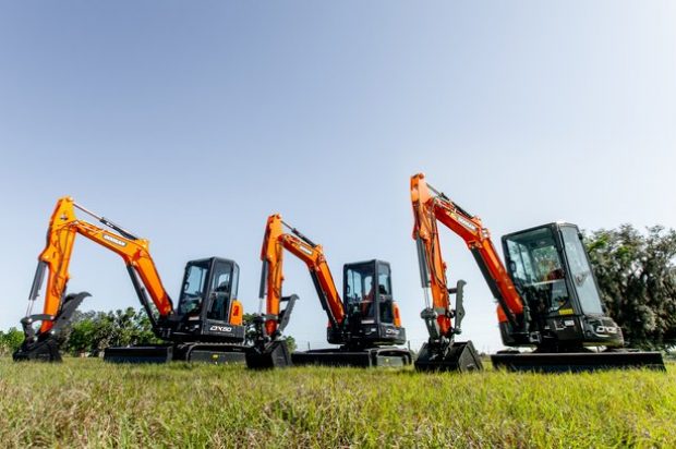 Enjoy these Photos of Doosan Infracore’s Three New Mini Excavator Models