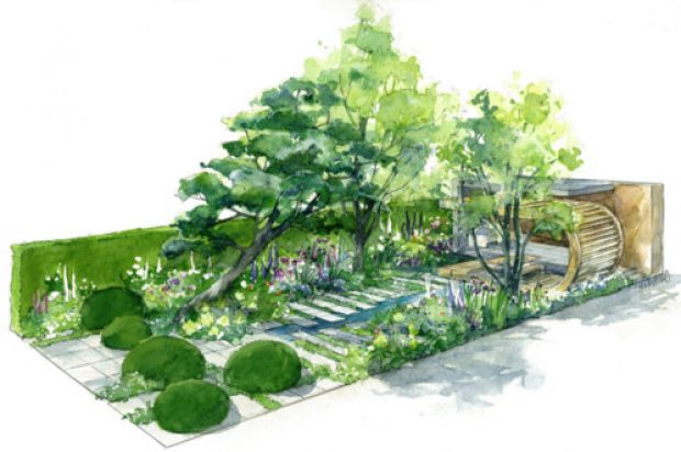 Volvo’s Electric Excavator Helps Build the Morgan Stanley Garden in London