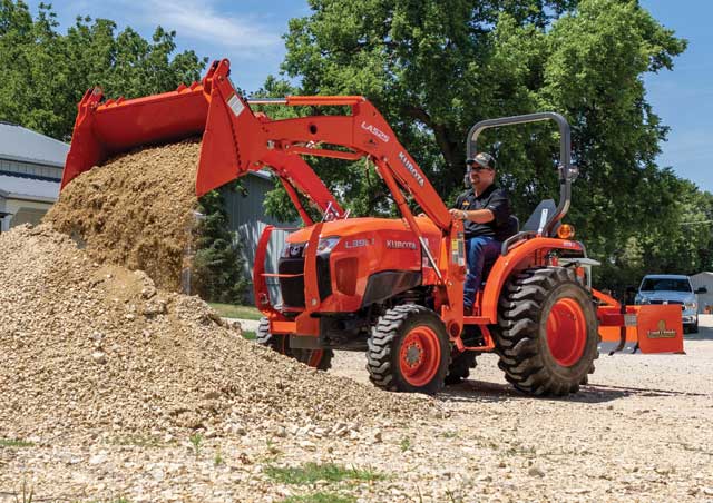 Skid Loader Tree Puller