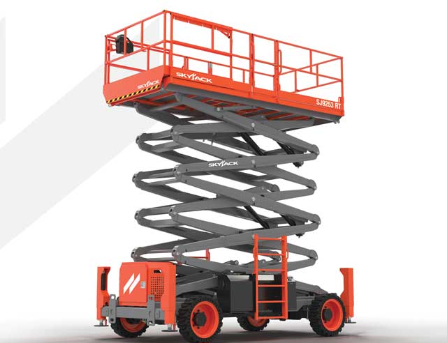 Skyjack Rough Terrain Scissor Lift