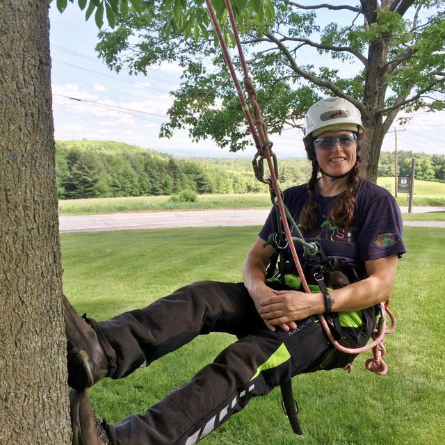 Melissa GIE tree climbing