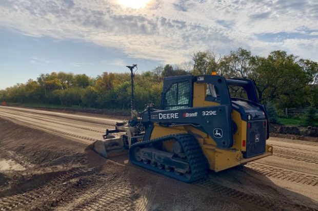 Saskatchewan’s Warman Excavating Utilizes Topcon 3D Grade Control and a John Deere Track Loader to Build New Roads