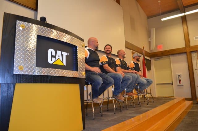 Cat global operator challenge press trip 17