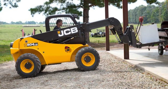 JCB’s 504-13 Loadall telescopic handlers