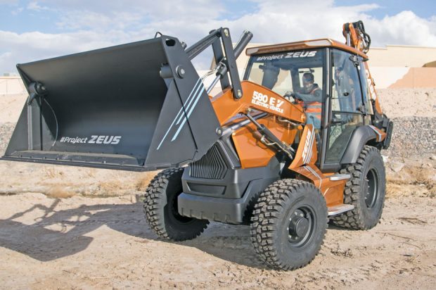 Innovative Iron Awards 2020: Case’s 580 EV Electric Backhoe Loader