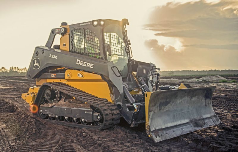John Deere’s SmartGrade 333G Compact Track Loader