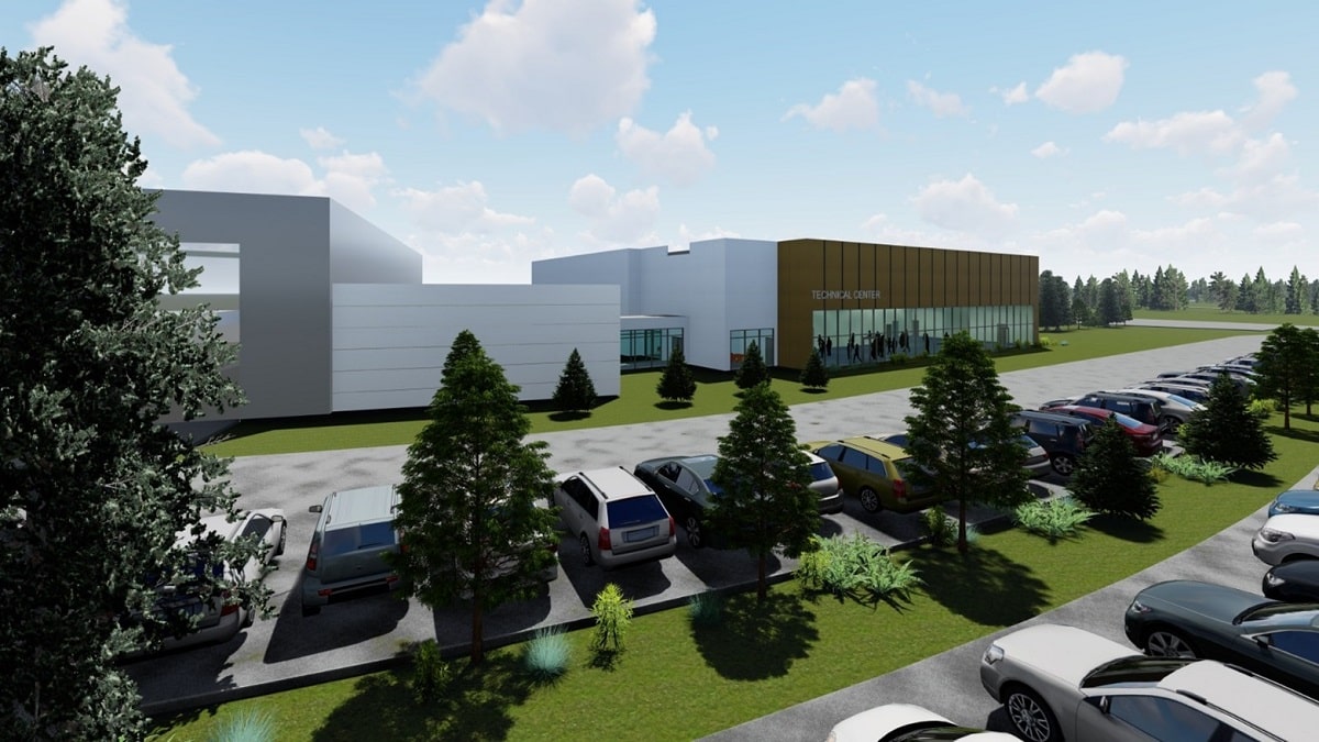 Volvo Training Center Rendering