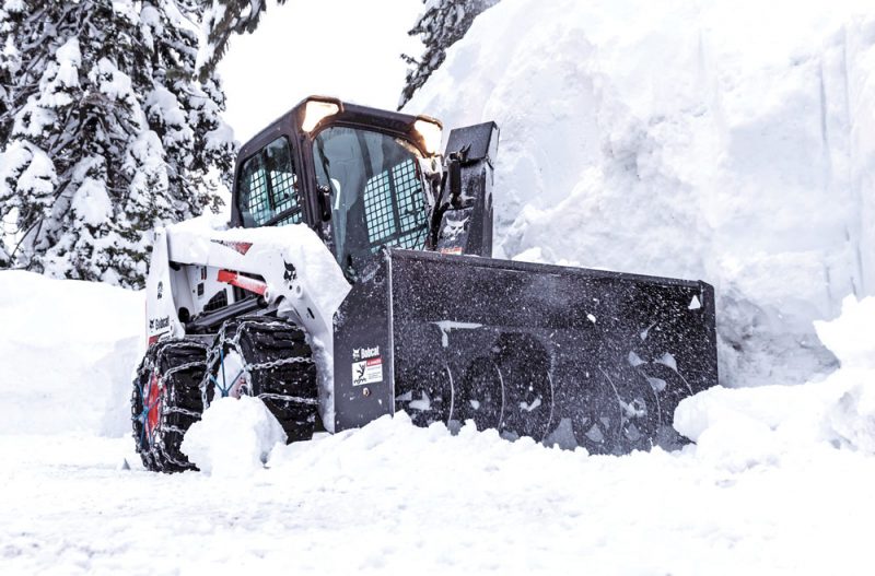 Using a Skid Steer for Snow Removal: The Benefits