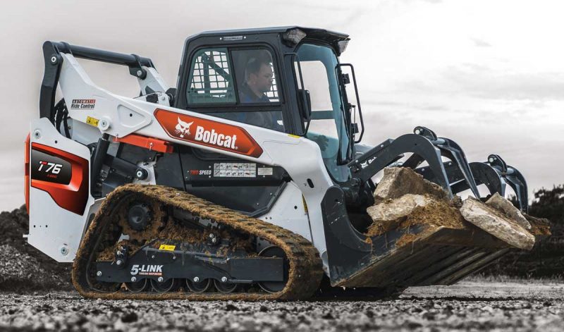 Bobcat track loader