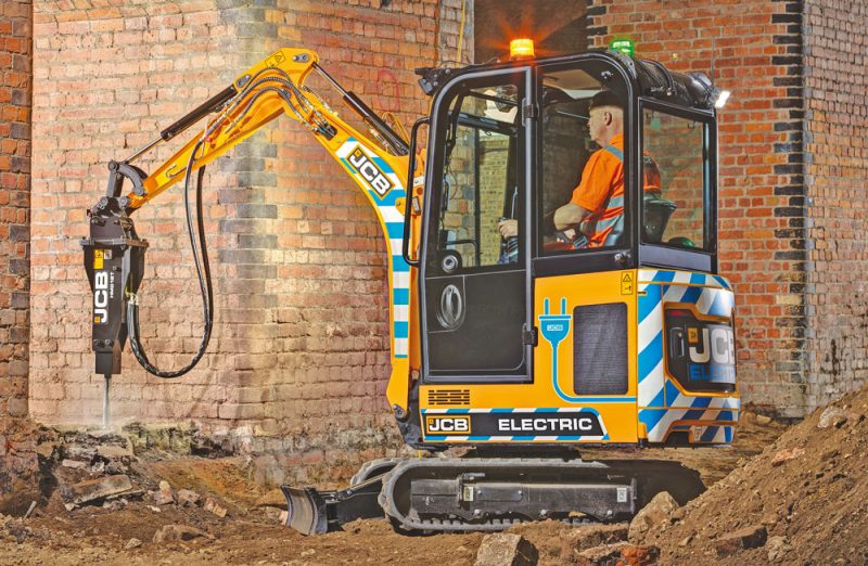 electric ride on excavator