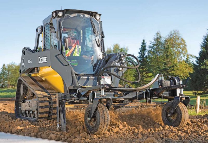 John Deere 325G track loader