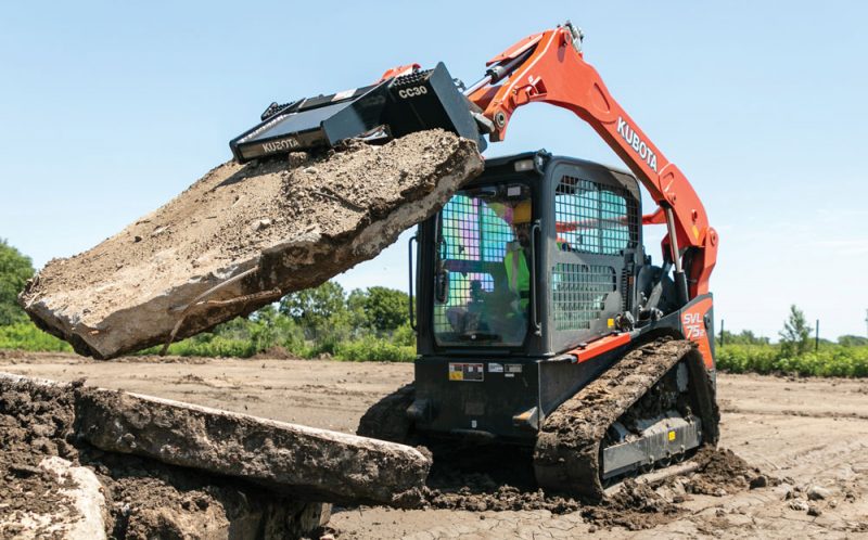 Can skid steers handle demolition work?