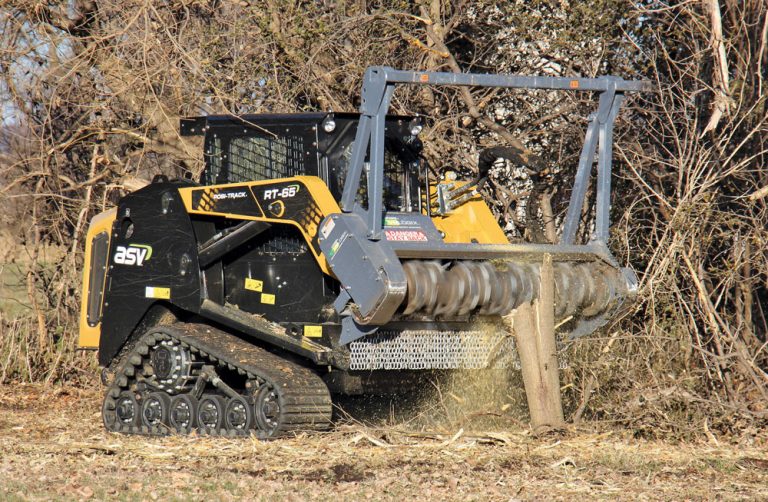 A Cut Above Vegetation Management Attachments for Skid Steers, Track