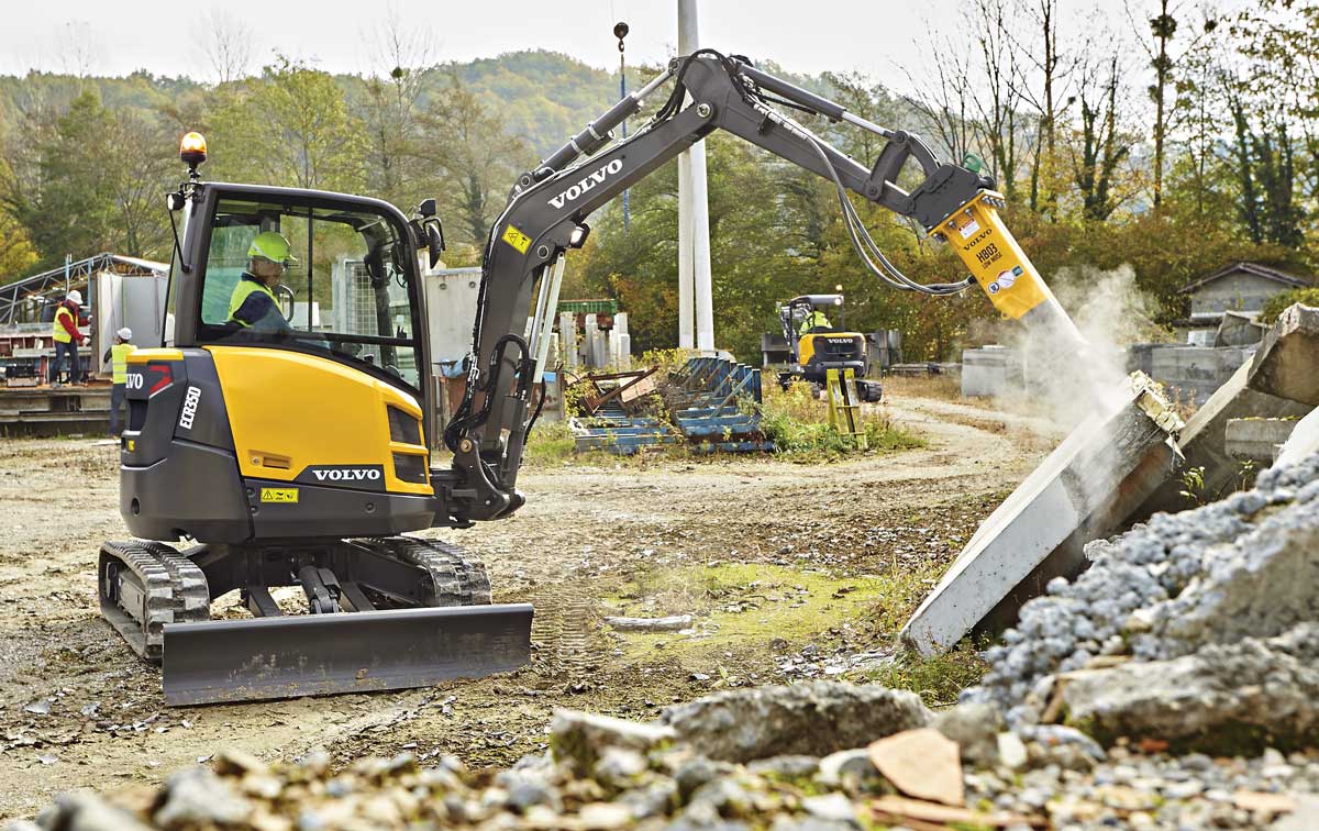 Volvo ECR350 excavator