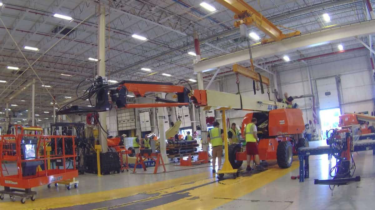 JLG’s Shippensburg Manufacturing Facility Earns Energy Efficient DOE