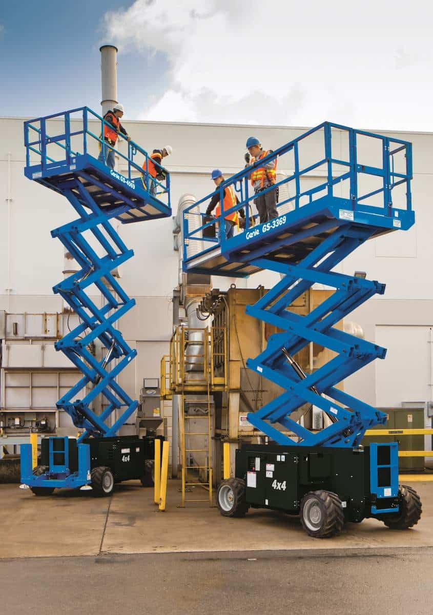 Four Rough Terrain Scissor Lifts that Are Perfect for Rental Compact