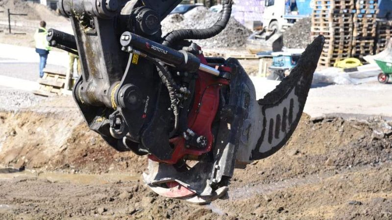 Rototilt Ripper Tooth Rototilt Releases a New, Compact Ripper with High Breakout Force