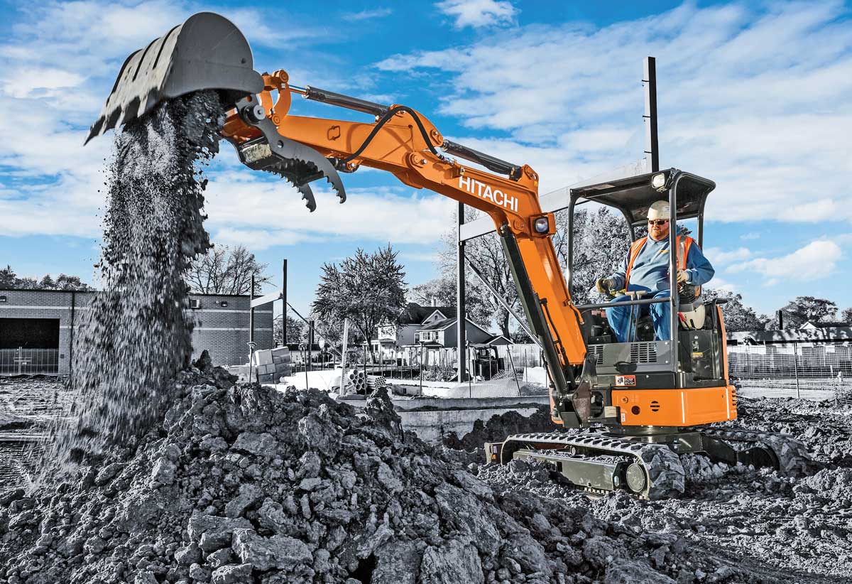 hitachi excavator