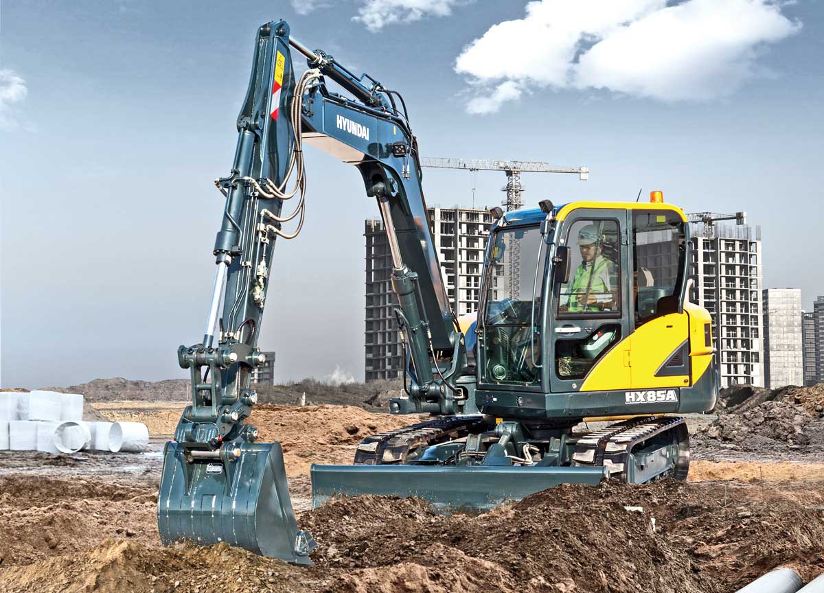 Hyundai Construction Equipment Americas Excavators Summarized — 2021 Guide - Compact Equipment Magazine