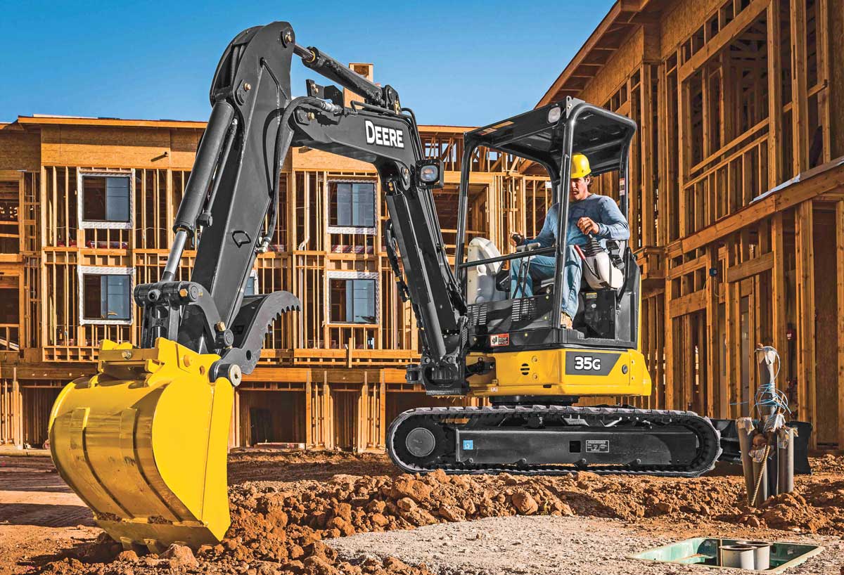 John Deere Compact Excavator 9621